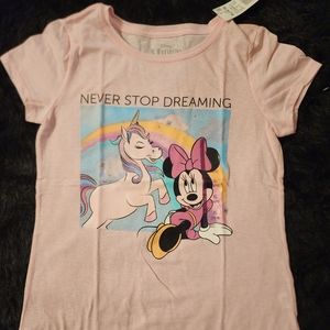 Disney Minnie Mouse Petal Pink T-shirt.